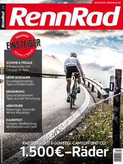 Gravelbike Test , Gunsha ATR Testsieger in Punkto Gewicht. Ausgabe Magagzin Rennrad 5/2016
