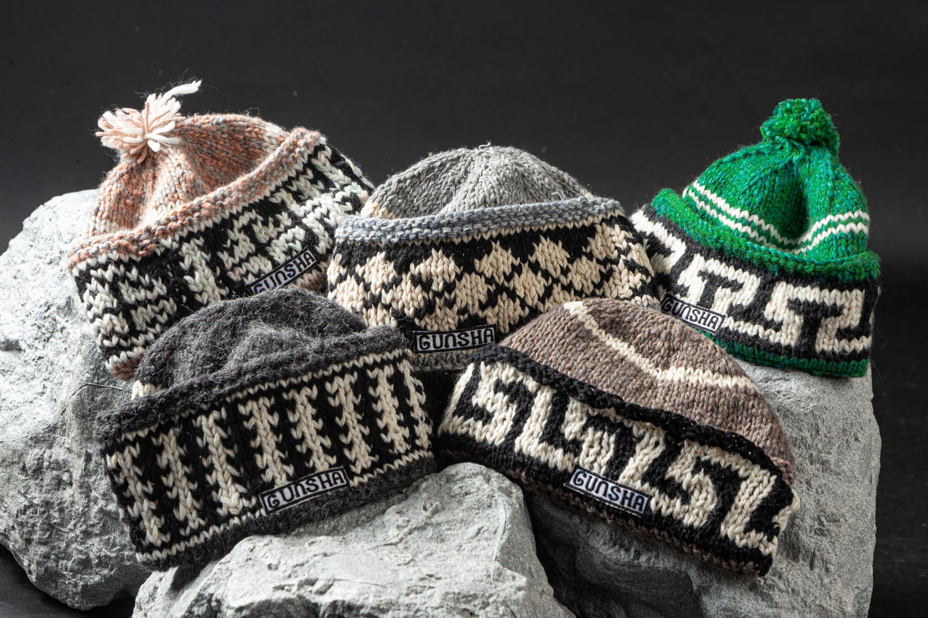 Original Changthangi-Wollmütze aus Latakh