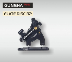 Gunsha CX R2 Semi hydraulische Scheibenbremse Typ Flate Mount