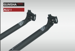 Gunsha Sattelstütze Alu One  350 mm x 27,2 mm